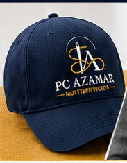 Gorras bordadas bordado por PC Azamar Multiservicios
